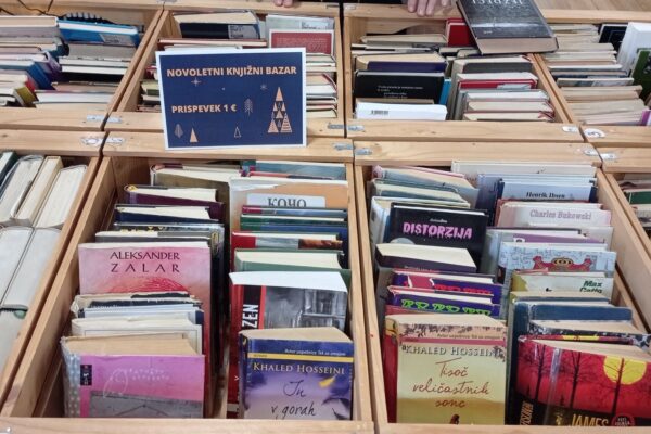 Novoletni knjižni bazar rabljenih knjig