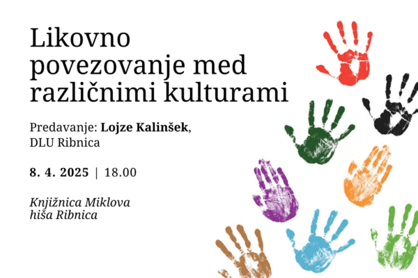 Likovno povezovanje med različnimi kulturami – predavanje Lojzeta Kalinška