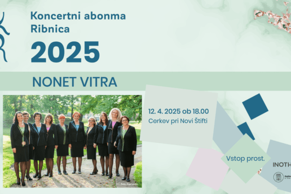 Koncertni abonma Ribnica: Nonet Vitra