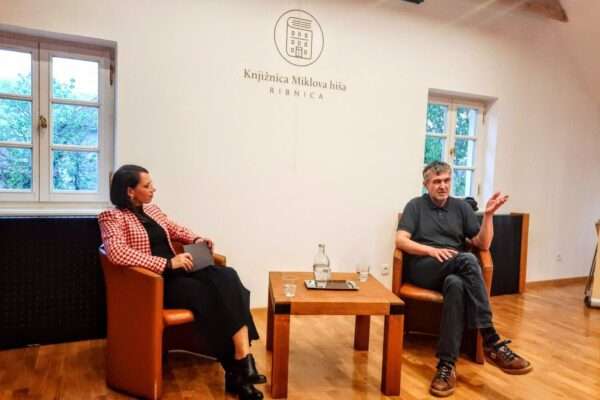 Avgust Demšar v Knjižnici Ribnica