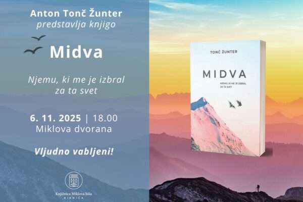 Anton Žunter: predstavitev knjige Midva