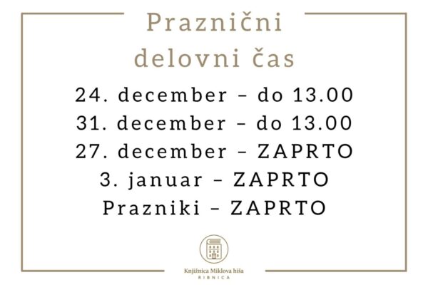 Praznični delovni čas