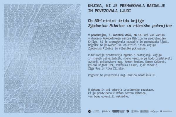 50-letnica izida knjige Zgodovina Ribnice in ribniške pokrajine